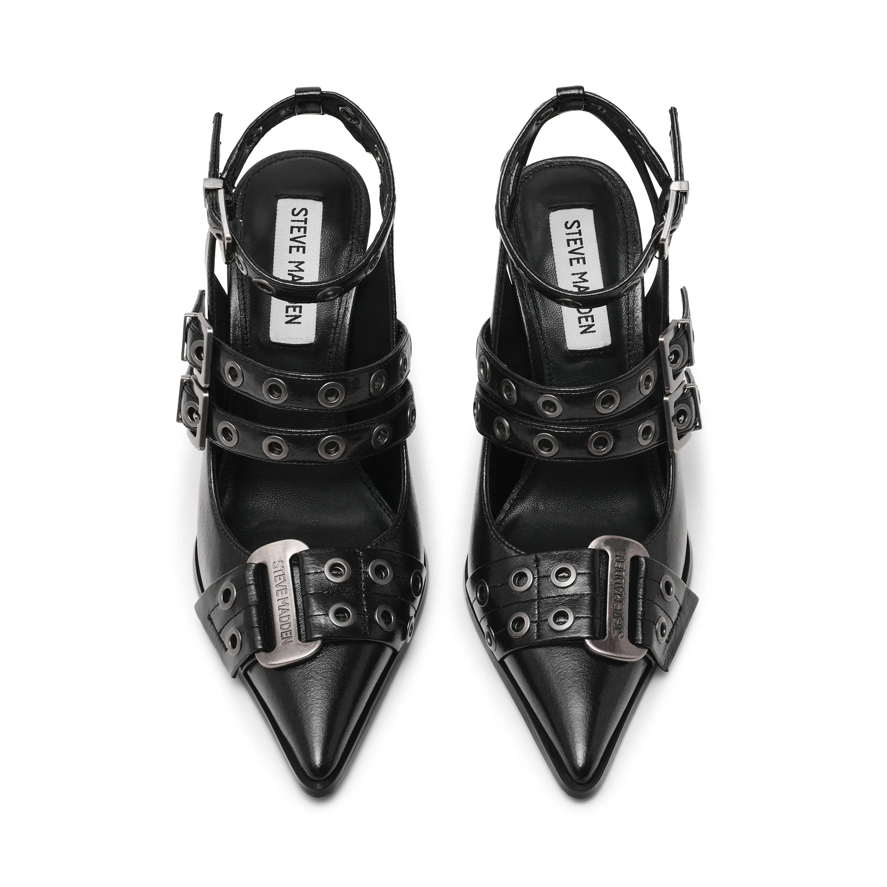Surpass Flat Shoe BLK CRINKLE - Image 3